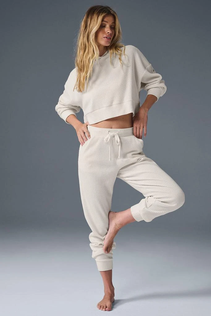 Alo Muse Sweatpant - Ivory 6