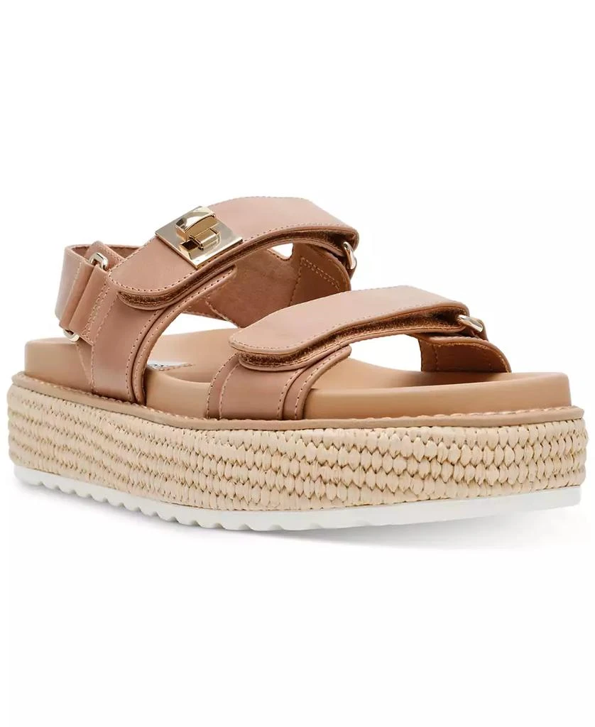Steve Madden Women's Bigmona Platform Footbed Sandals 1