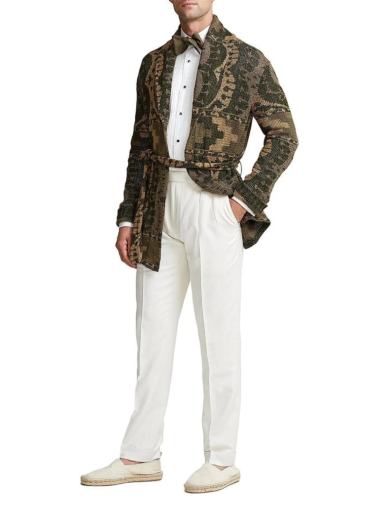 Ralph Lauren Dexter Cotton Pleated Long-Sleeve Shirt 2