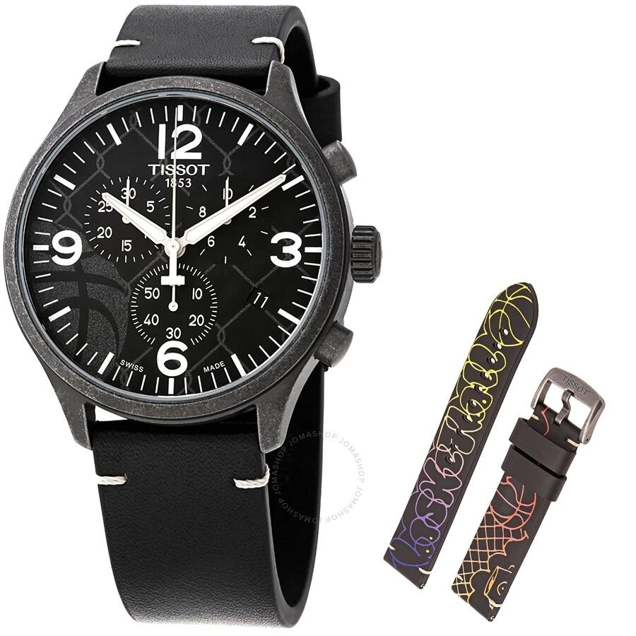 Tissot XL 3X3 Street Basketball Chronograph Anthracite Dial Men's Watch T116.617.36.067.00 1