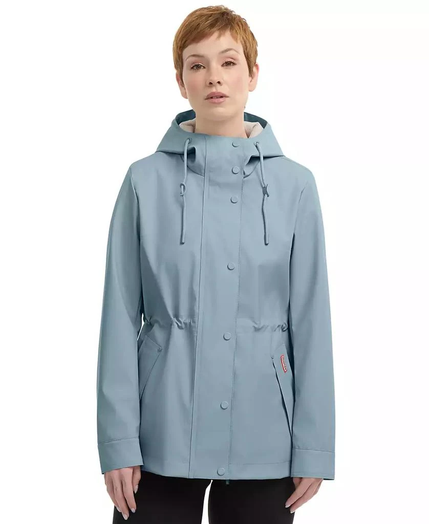 Raincoat Asos Womens Hunter Raincoat Long Rubberised Rain Jacket