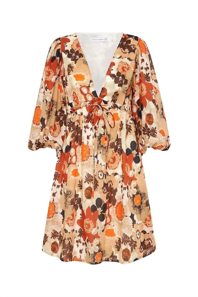 Faithfull the Brand Faria Mini Dress In Kaiya Floral Print 1