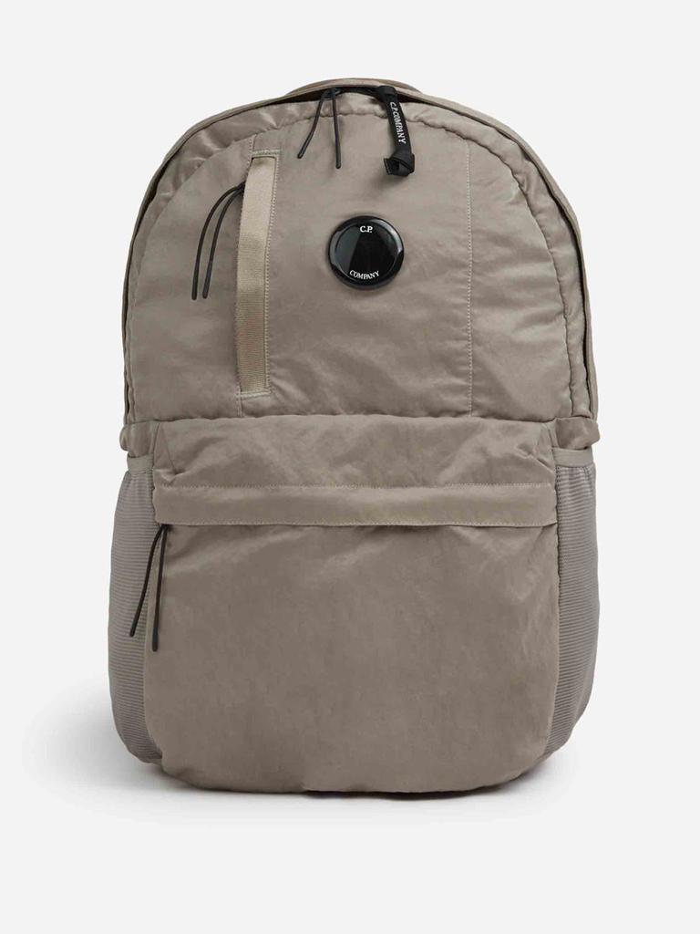 C.P. Company Black Nylon B Lens Backpack - Backpacks