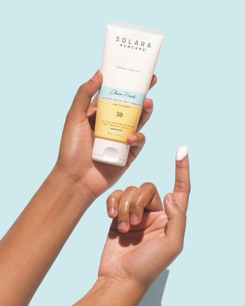Solara Suncare Clean Freak Sunscreen Moisturizer - Unscented, 3 oz. / 88.7 mL 4