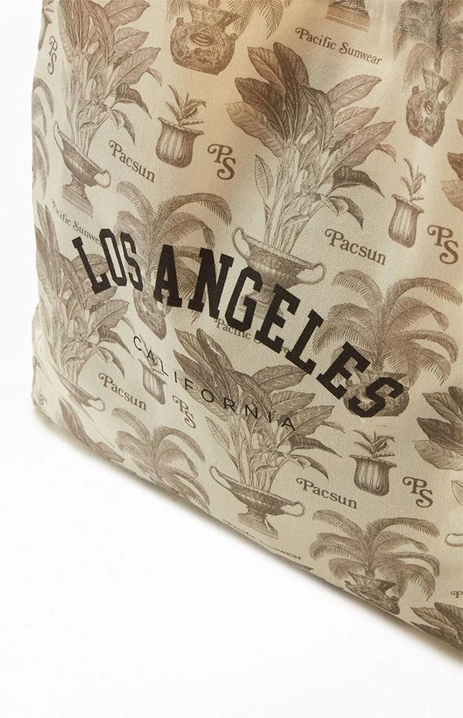 PacSun Reusable Etoile Monogram Print Tote Bag 4