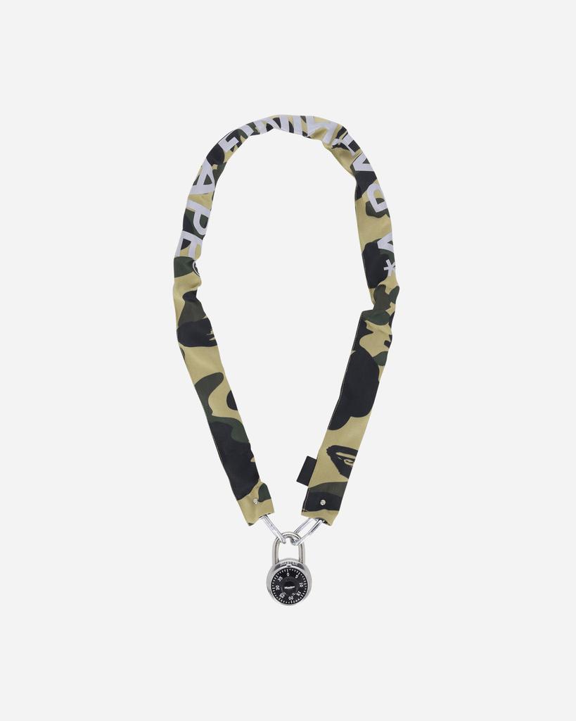 A Bathing Ape 1st Camo Chain Lock Yellow