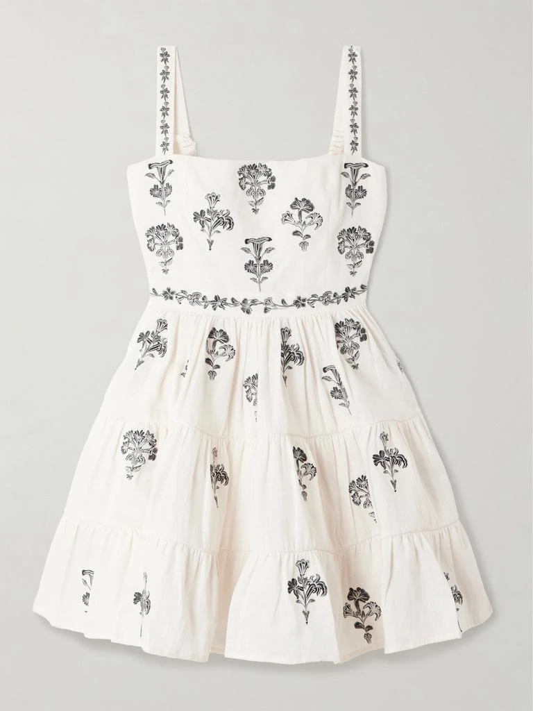 Shop Lima Tiered Embroidered Linen Mini Dress on Sale at BeyondStyle  Get  50% Off Lima Tiered Embroidered Linen Mini Dress with Limited-Time Flash  Deals, Exclusive Discounts, and Special Offers. Enjoy Unbeatable