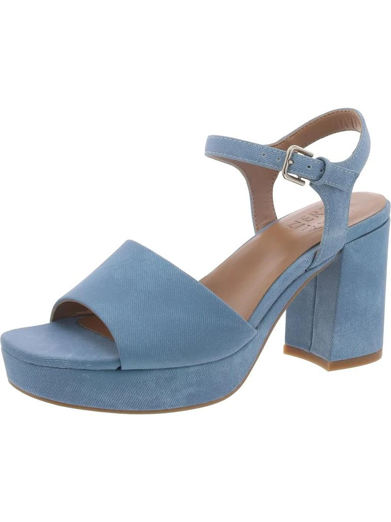 Naturalizer Lilly Womens Faux Leahter Ankle Strap Heels 1