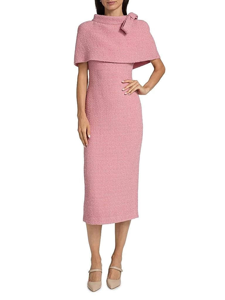 Badgley Mischka Boucl Capelet Midi-Dress - Dresses & Skirts - Free Shipping - BeyondStyle Badgley Mischka Boucl Capelet Midi-Dress - Dresses & Skirts - Free Shipping - BeyondStyle