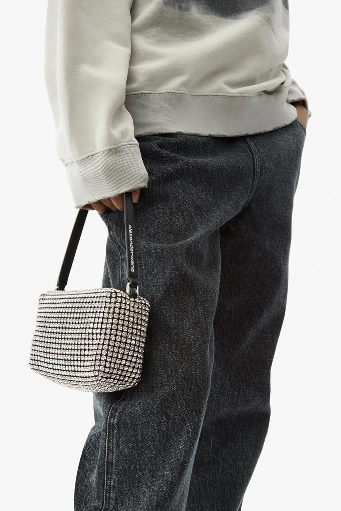 Alexander Wang HEIRESS POUCH IN CRYSTAL MESH 3