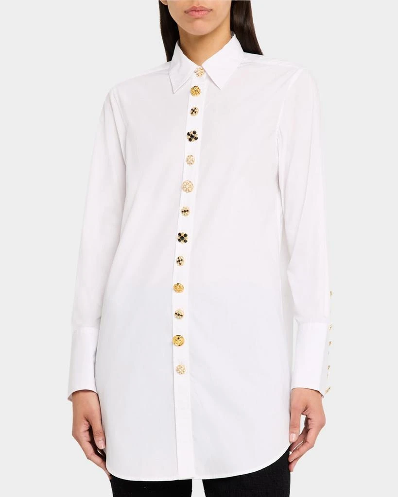 Libertine Button Luxe Long Classic Shirt 4