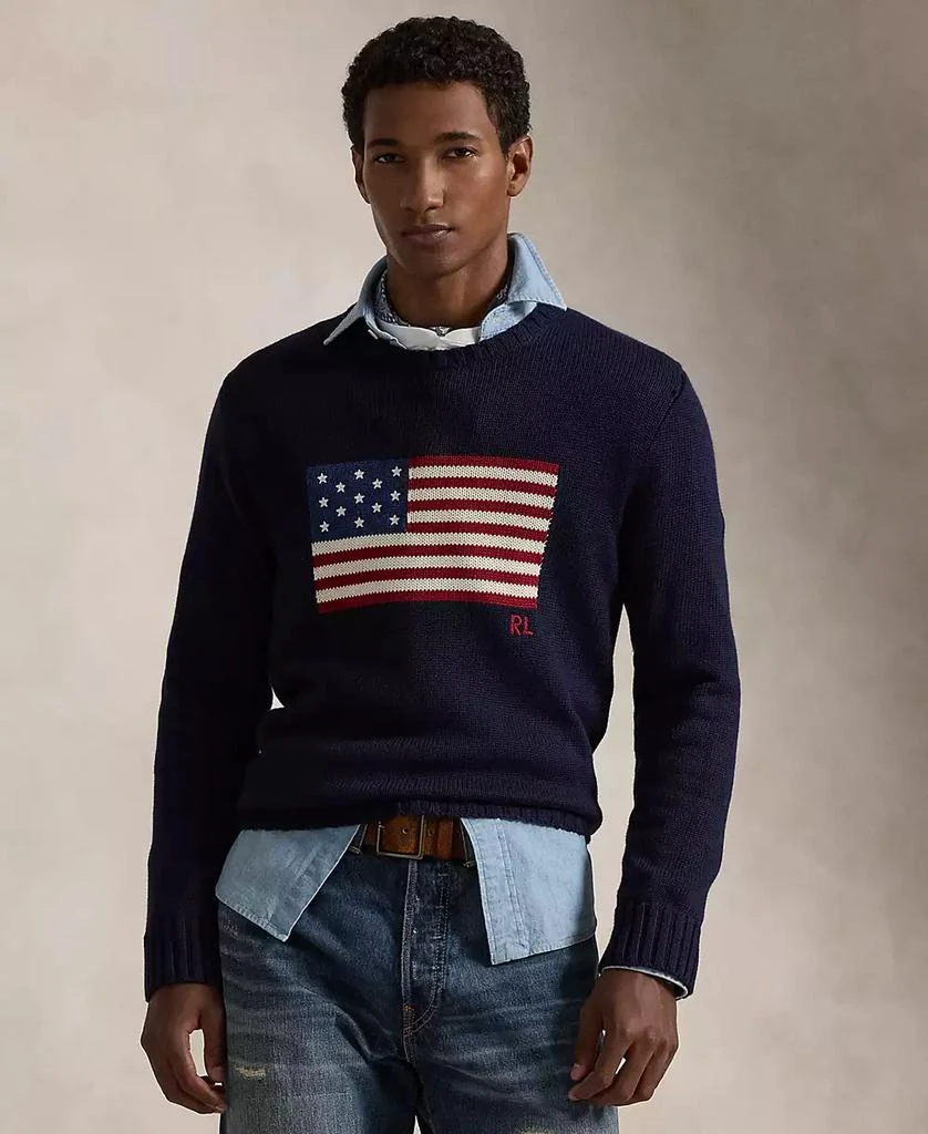 Ralph Lauren Unisex The Iconic Flag Sweater 5