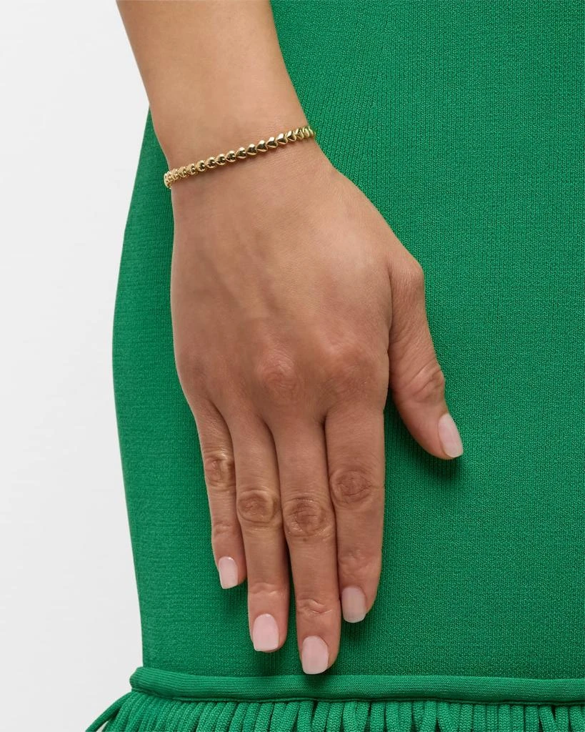 Jennifer Meyer Heart Tennis Bracelet 2