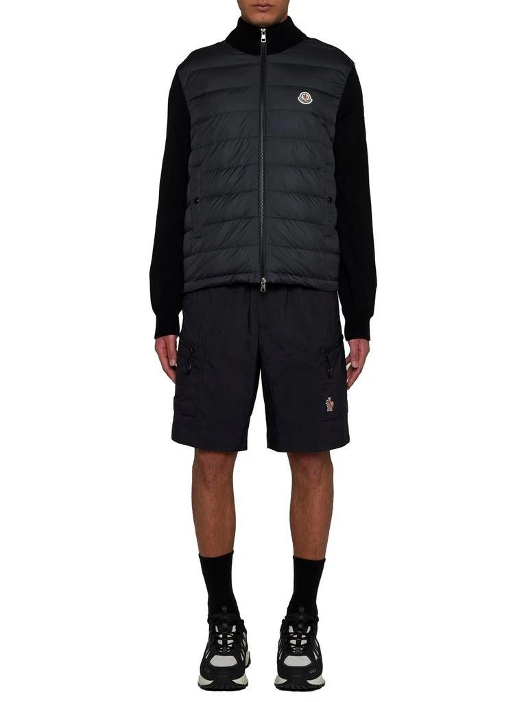Moncler Moncler Zip-Up Knit Padded Cardigan 5