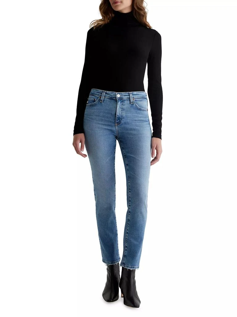 AG Jeans Mari Straight-Leg Crop Jeans 2