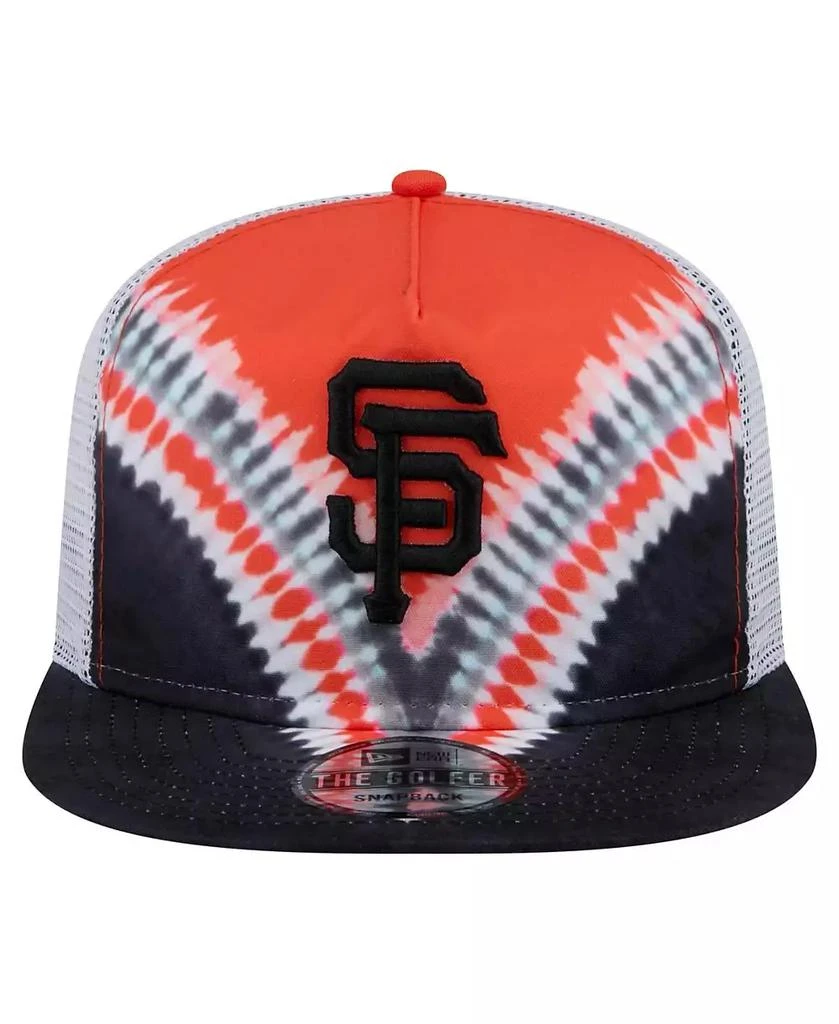New Era Men's San Francisco Giants Tie-Dye Golfer Trucker Adjustable Hat 2