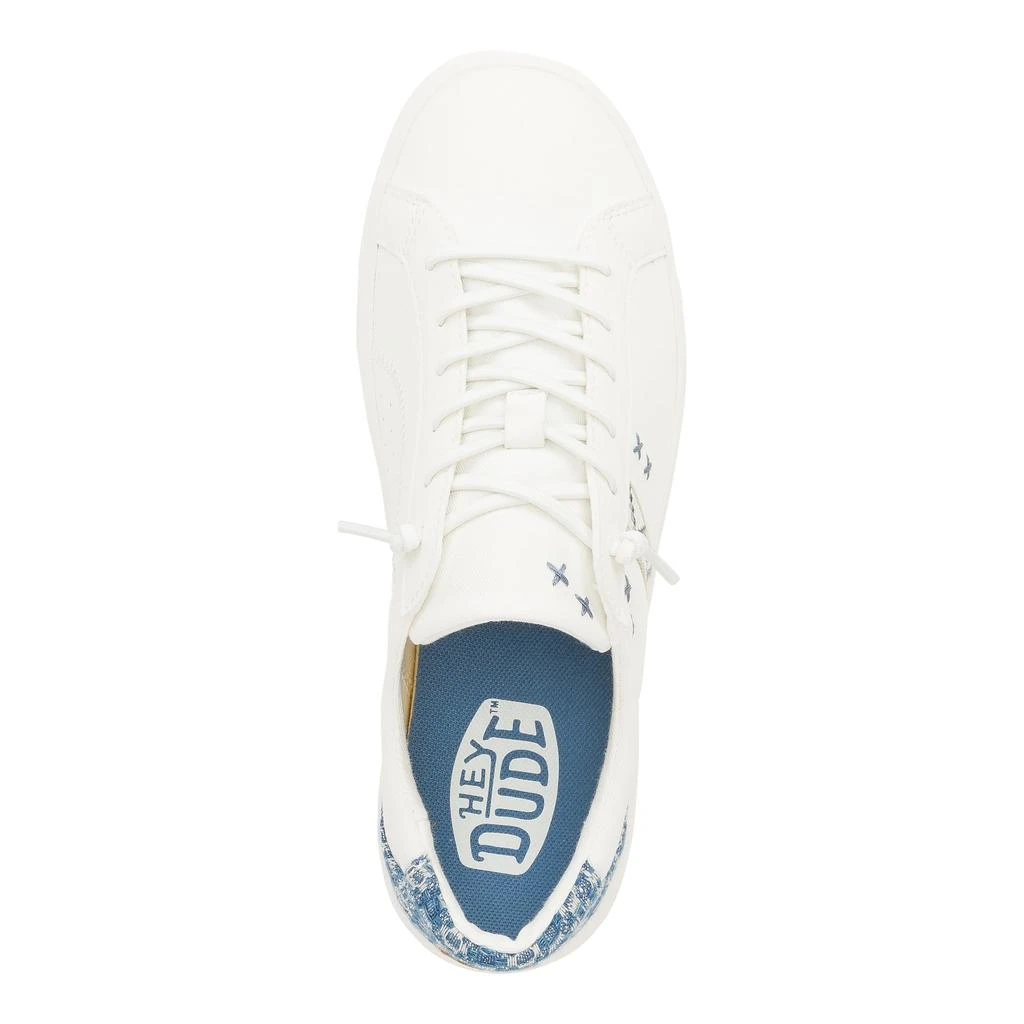 Hey Dude Karina Crafted Boho White/Blue 2