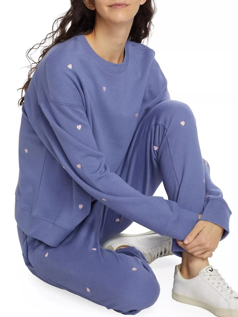 Rails Ramona Embroidered Heart Sweatshirt 6