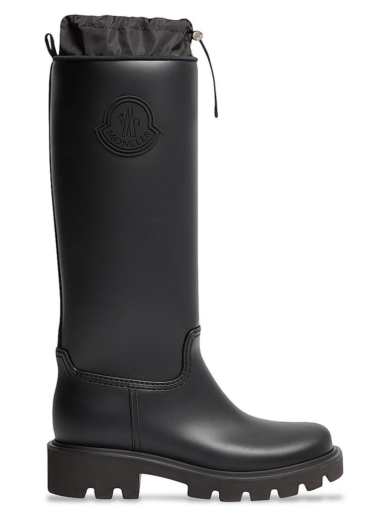 Moncler Black Aqua High Rain Boots - Shoes - Compare Prices