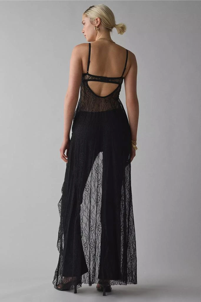 Jaded London Jaded London Astoria Lace Bralette Maxi Top 3