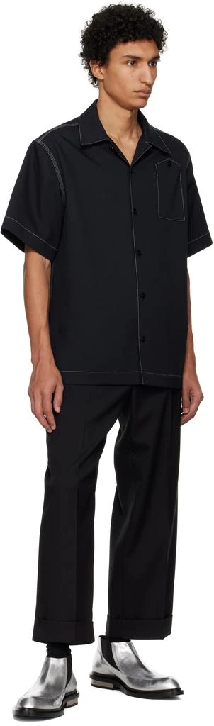 Jil Sander Navy Twill Shirt 4