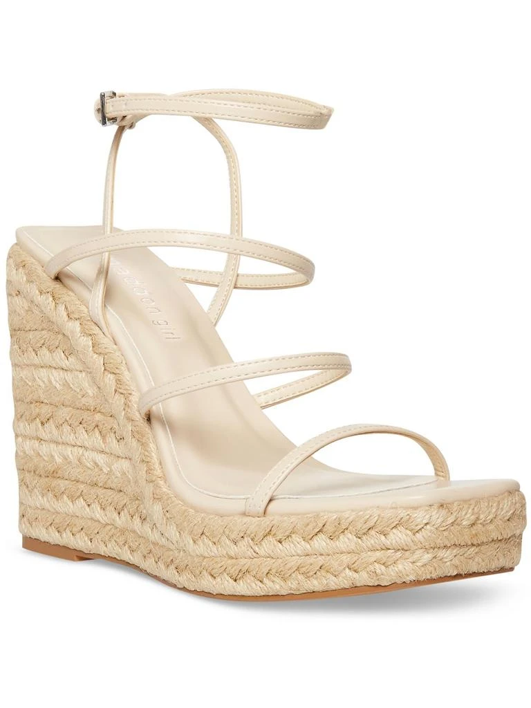 Madden Girl Hillarie Womens Wedge Strappy Espadrilles 1