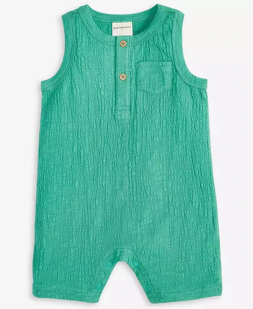 First Impressions Baby Boys Knit Gauze Sunsuit, Exclusively at Macy's 1