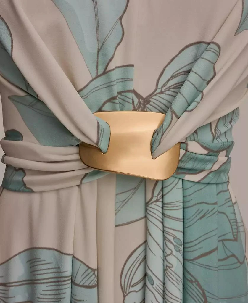 Donna Karan Women
s V-Neck Dress 4