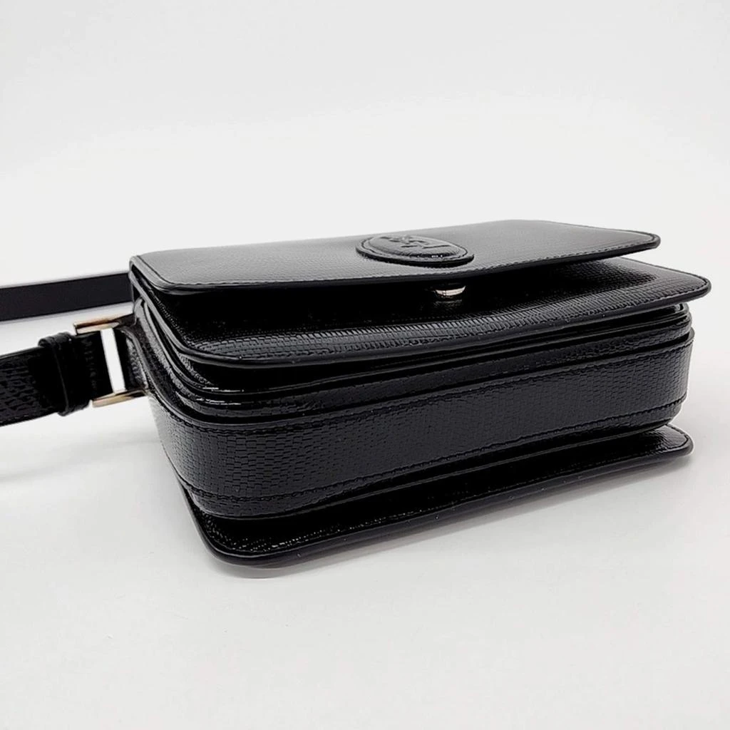 Yves Saint Laurent Saint Laurent Paris Black Leather Saddle bag 3