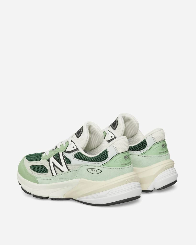 New Balance Made in USA 990v6 Sneakers Avocado / Natural Mint 4