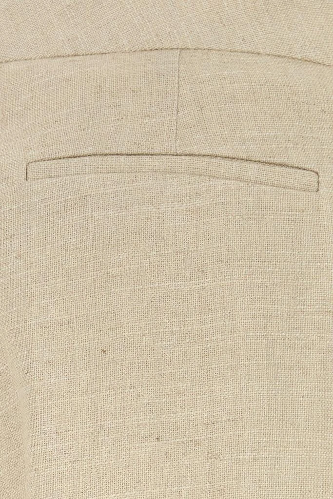Valentino Beige linen blend pant 5