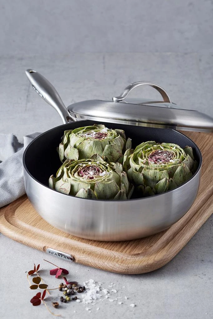 Scanpan CTX 6.25 Inch Steel 
Glass Lid 2