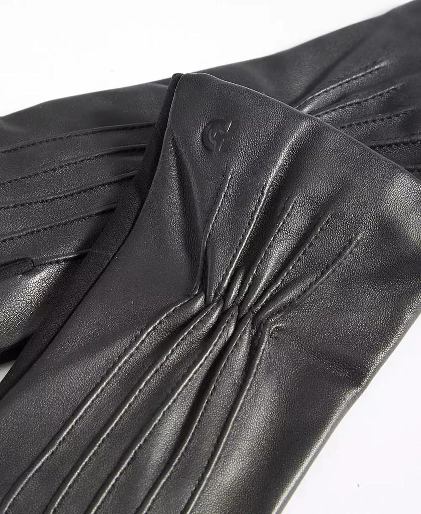 Cole Haan Women's Leather Points Stretch Gloves 2