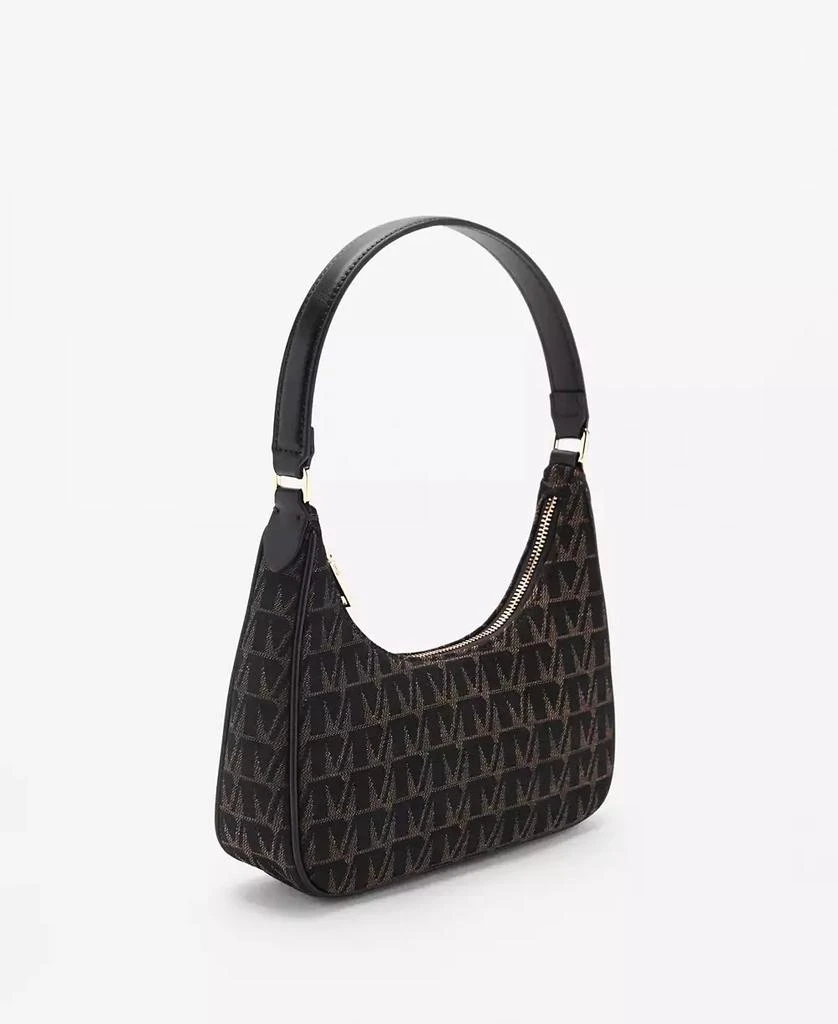 Mango Women's Printed Logo Shoulder Bag 1