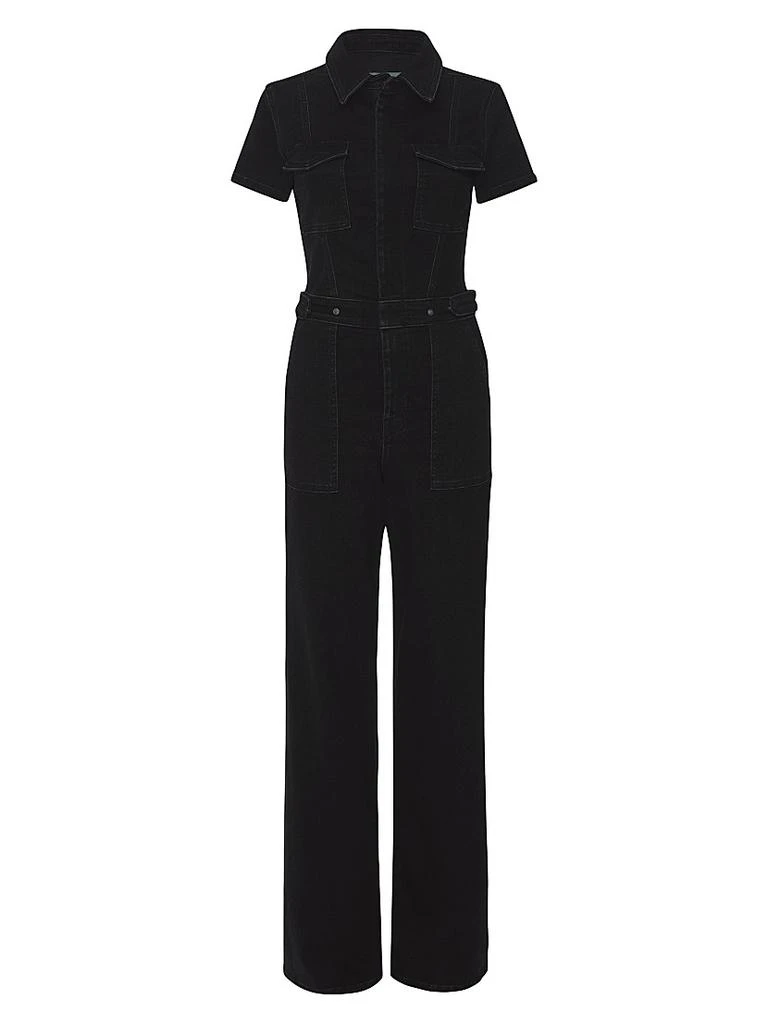 Good American Fit For Success Denim Jumpsuit 1