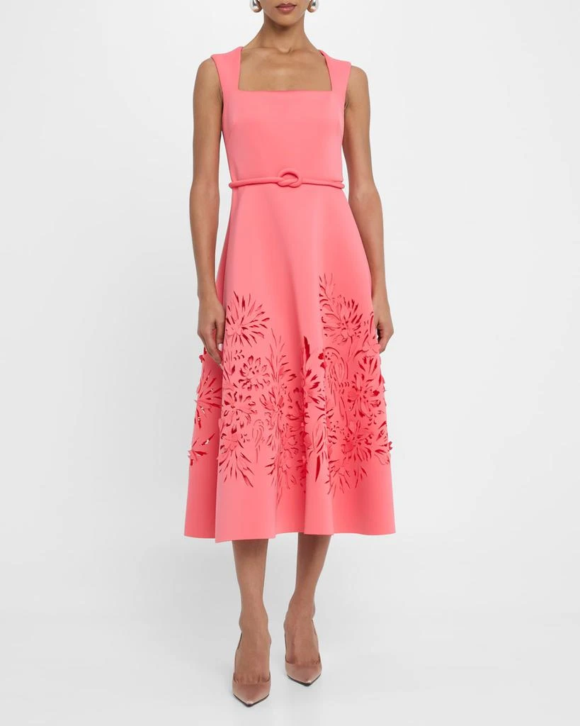 beach formal dress code for wedding Badgley Mischka One Shoulder Tulle A-Line Gown, Size: 4 in Peony
