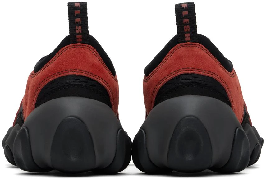Oakley Factory Team Red & Black Flesh Sandals 2