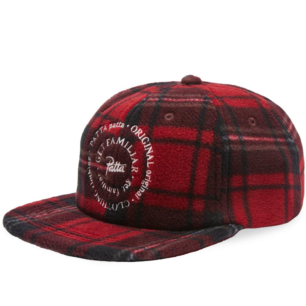 Patta Patta Tartan Sherpa Fleece Cap