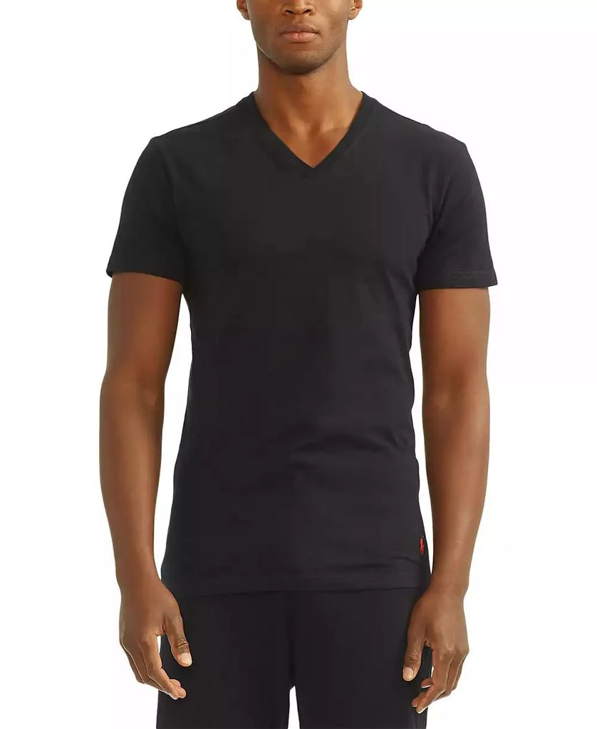Ralph Lauren Men's 3-Pack Slim Fit V-Neck Undershirts 4