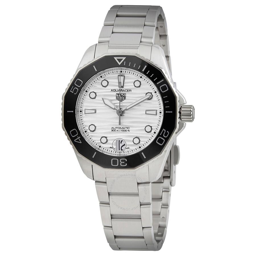 TAG Heuer Aquaracer Automatic Silver Dial Ladies Watch WBP231C.BA0626