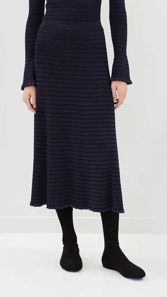 Proenza Schouler Stina Knit Skirt in Geo Knits 6