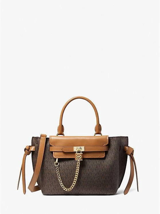 michael_kors Hamilton Legacy Small Logo Belted Satchel 1