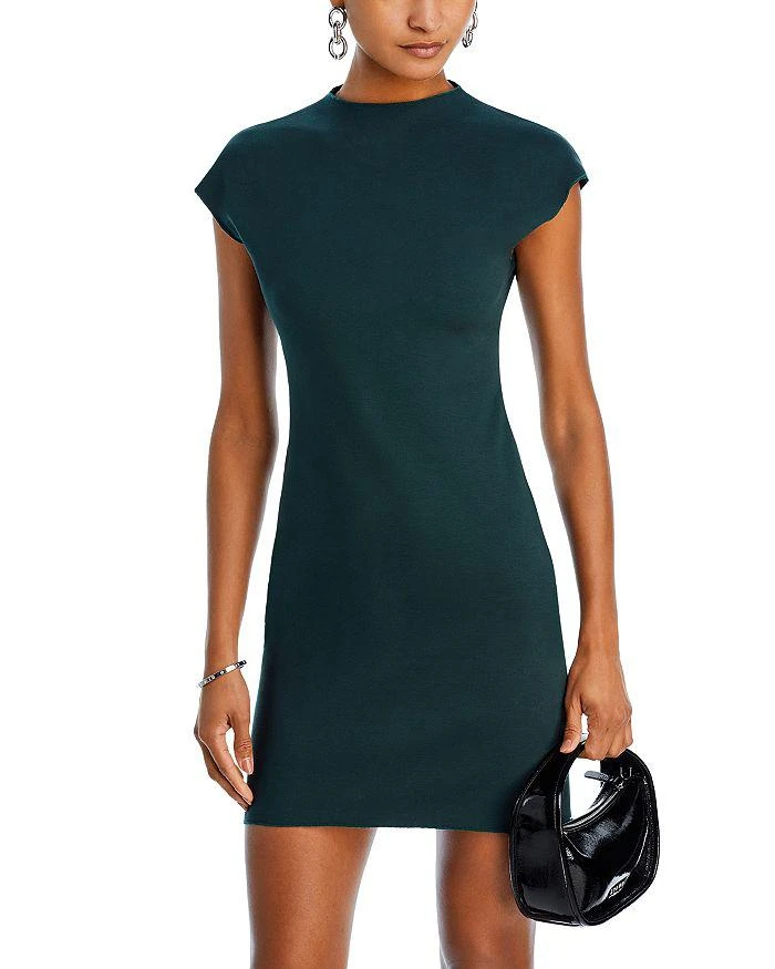 AQUA Ponte Knit Sheath Mini Dress - 100% Exclusive 5