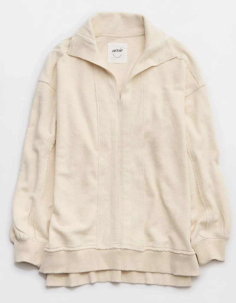 Aerie Aerie Starry Skies Open Neck Sweatshirt 4