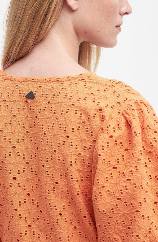 Barbour Kelley Eyelet Cotton Midi Dress 3