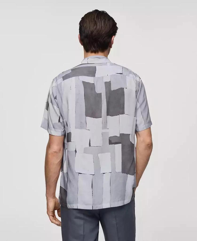 Mango Men's Flowy Printed Shirt 2