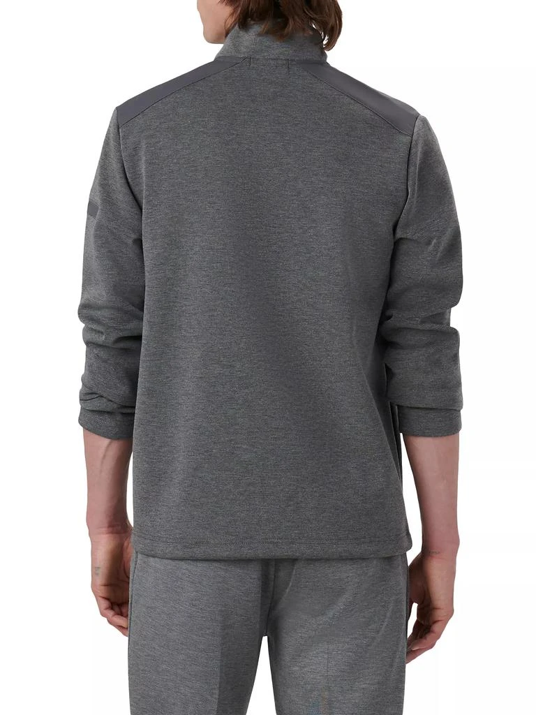 BUGATCHI Quarter-Zip Long-Sleeve Sweater 5