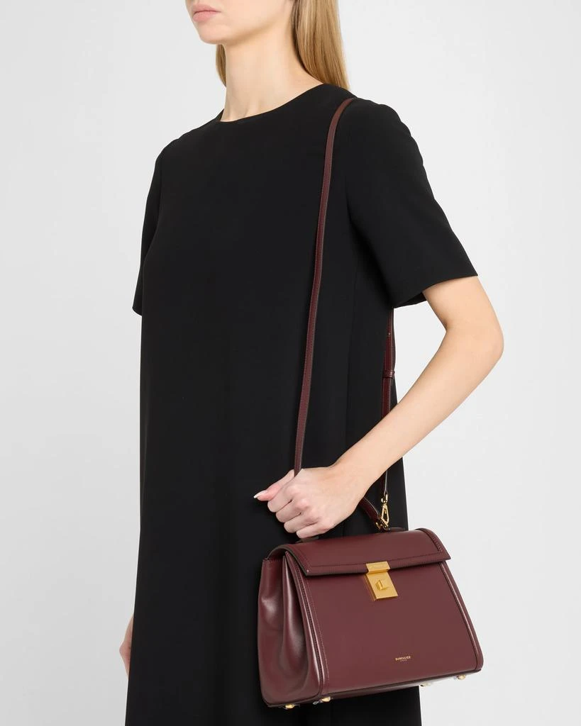 Demellier The Paris Midi Leather Top-Handle Bag 2