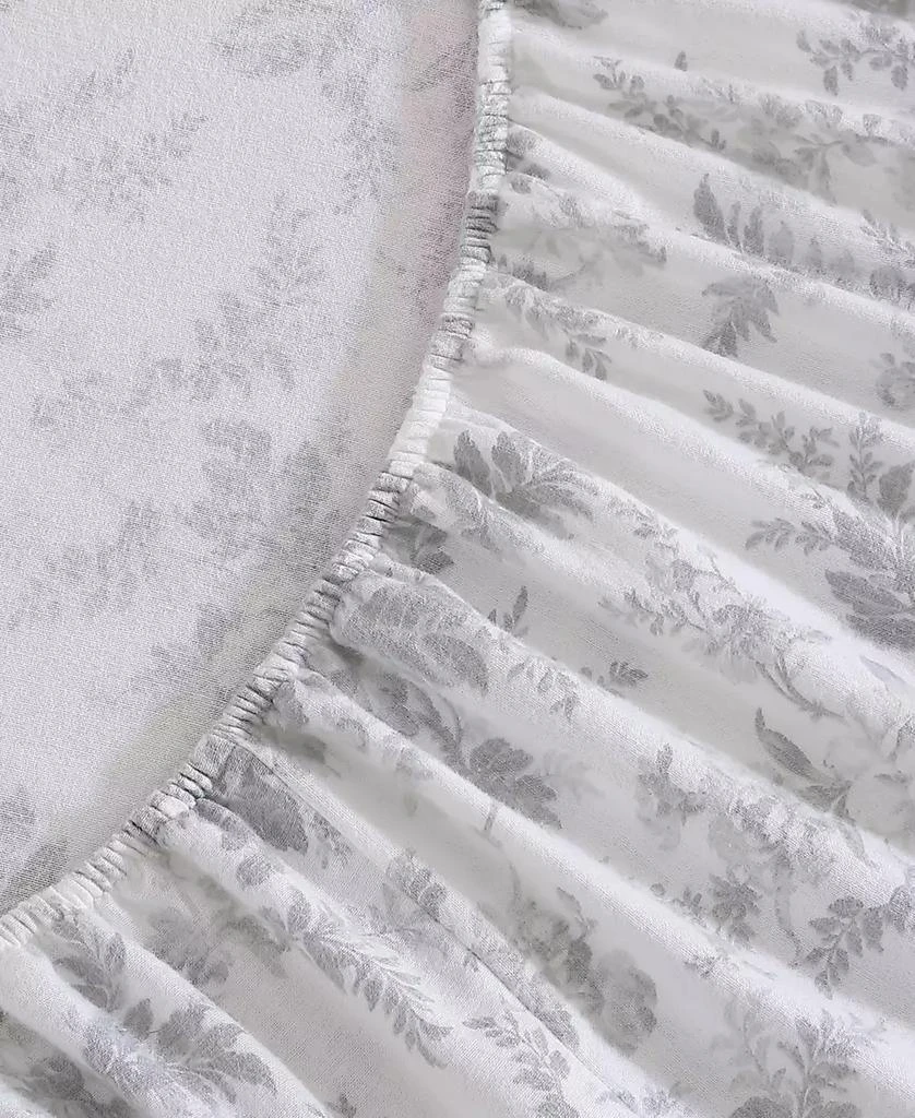 Laura Ashley Laura Ashley Cotton Flannel 4-Piece Sheet Set, Queen 4