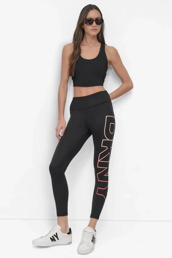 DKNY HIGH WAIST 7/8 BALANCE COMPRESSION EXPLODED OMBRE 6